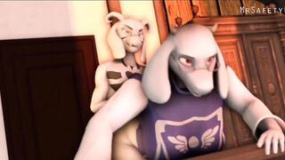 Asriel Fucks his Mom