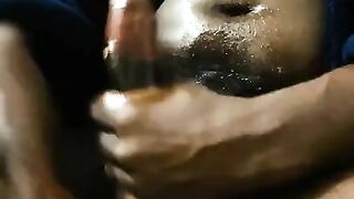 Massive Cumshot. Dirty talk and loud moaning.