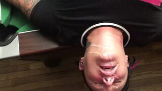 Amateur pub pool table facial covering