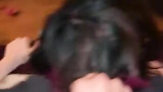 Close up of emo sluts wet pussy getting fucked