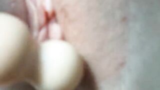 Fucking my hairy pussy