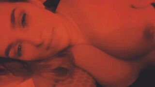 Beautiful Horny Croatian Girl Playing With Her Tits After Anal Pounding - SerbGirlX