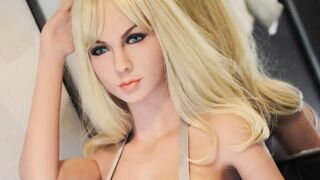 Tall Sex Dolls Blonde MILFs with Busty Tits and Curvy Ass