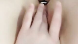 Video for my subscriber: Masturbating my fat 19 year old pussy with butt plug in my asshole :3