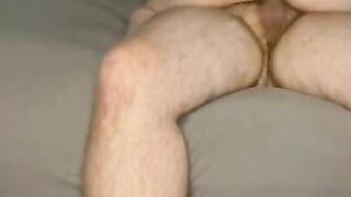 Hubby destroys my little pussy and I cream all over him