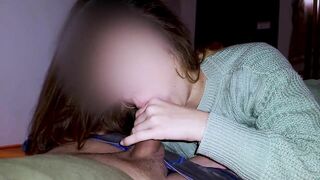 4k //  girl ran away from home just to do oral sex