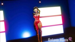 【Hatano Miwa MMD DANCER】tasty delicious ass hot tasty buttocks Hatano Miwa hot sweet wet pussy