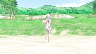 Haku Fukkireta Tropical Beach Nude 3d hentai mmd r18