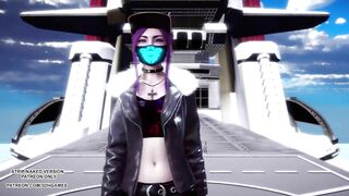 [MMD] CLC - Helicopter Ahri Akali Kaisa Seraphine Sexy Kpop Dance League of Legends KDA