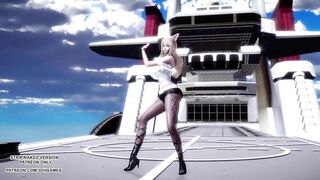 [MMD] CLC - Helicopter Ahri Akali Kaisa Seraphine Sexy Kpop Dance League of Legends KDA