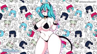 Sad Cat Dance Sexy Animation Hentai By HotaruChanART