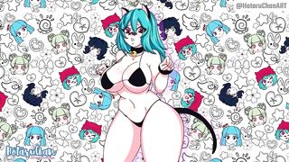 Sad Cat Dance Sexy Animation Hentai By HotaruChanART