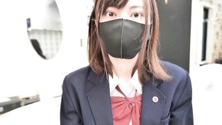 エリカ19歳。色白細身Fカップに中出し