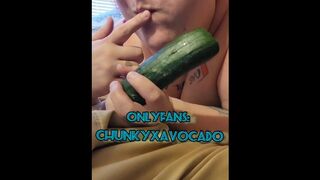 Cucumber Fucking BBW (Onlyfans Trailer)