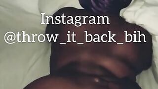 Fat booty Ebony taken dick Slow motion