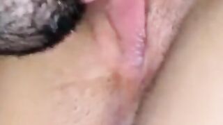 Pussy licking. Stepsister pussy. She cum on his face.