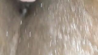 Wet black pussy