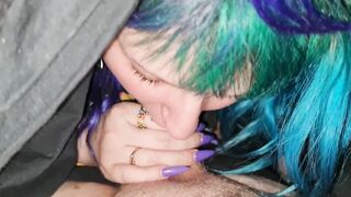 Emo Slut Sucks Cock Until I Cums