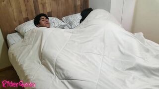 stepson gets fucked for waking up stepmom