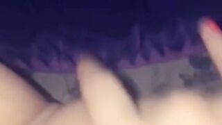 18 Yo Fingers her Wet Pussy on Snapchat