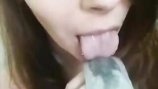 Amateur real wife takes cumshots to Heavy Music