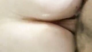 HUGE ass red head swallows white cock (ANAL)