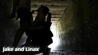 REAL PUBLIC SEX (sex in a tunnel under the highway)