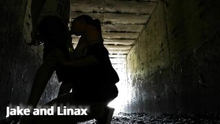 REAL PUBLIC SEX (sex in a tunnel under the highway)