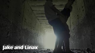 REAL PUBLIC SEX (sex in a tunnel under the highway)