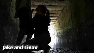 REAL PUBLIC SEX (sex in a tunnel under the highway)