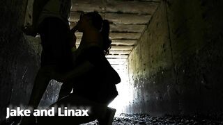 REAL PUBLIC SEX (sex in a tunnel under the highway)