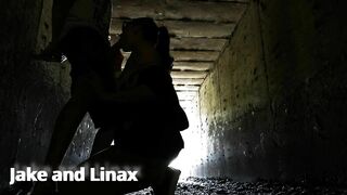 REAL PUBLIC SEX (sex in a tunnel under the highway)