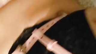 POV: Interracial Ebony Slut Gets Her Creamy Brown Pussy Fingered And Fucked