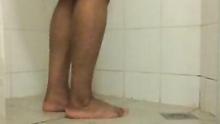 BIG JUICY ASS SHOWERS IN COMMUNAL DORM BATHROOM ASMR