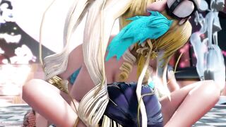 【MMD】 Luma after the show sex