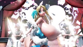 【MMD】 Shake It - Luma Burlesque Performance