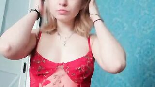 Hot homemade masturbation and play with a toy to a violent orgasm. Close-up