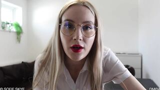 Fucking Your University Teacher Sofie Skye FREE TEASER Role Play Fetish Kink Petite Blonde