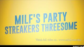 MILF's Party Streakers Threesome - Rachael Cavalli, Madi Collins / Brazzers