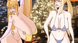 Christmas special sex with video game princesses