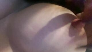 HORNY GIRL is playing with PERKY NIPPLES in her bed !!! REAL HOMEMADE video