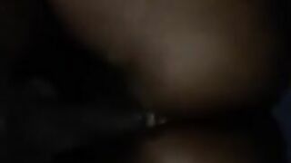 Hot Ebony riding big dick