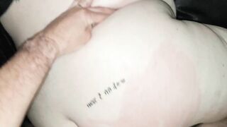 Fucking Pawg SpiderMitten in her Fat Shaved Pussy  from Behind BBW MILF