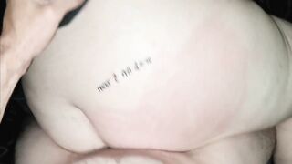 Fucking Pawg SpiderMitten in her Fat Shaved Pussy  from Behind BBW MILF