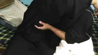 Muslim Hijab Bhabhi & Devar Pakistani hotel bhaag gaya - Secret Chuda chudi