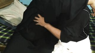 Muslim Hijab Bhabhi & Devar Pakistani hotel bhaag gaya - Secret Chuda chudi