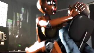 Five nights at Freddy's futanari Freddy is a woman and has sex with the protagonist