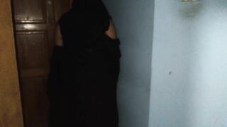 Saudi Real Sex - stepmother wears burqa and hijab and becomes sexually excited when her stepson sees her - 2022 New Sex