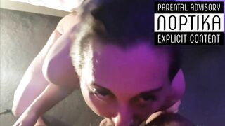 Real Italian amateur sucks and get hard fucked