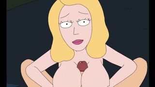 Rick and Morty - A Way Back Home - Sex Scene Only - Part 58 Beth Boobjob By LoveSkySanX